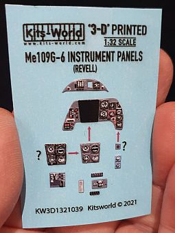 Kitsworld KW3D1321039 - Messerschmitt Me109G-6 