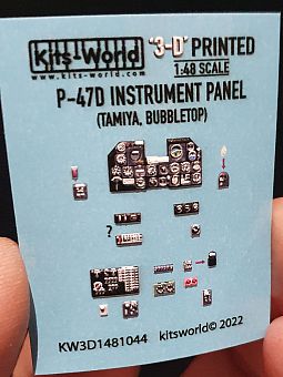 Kitsworld KW3D1481044 - P-47 Bubble Top 