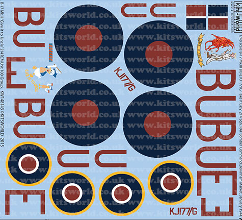 Kitsworld Kitsworld  - 1/48 Scale Boeing B-17 MkIII Flying Fortress KW148143 